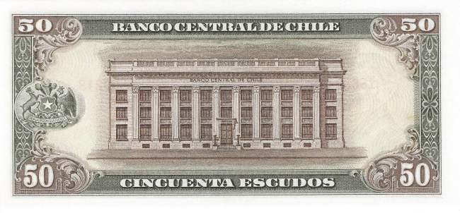 50 Escudso Chile p140b-2